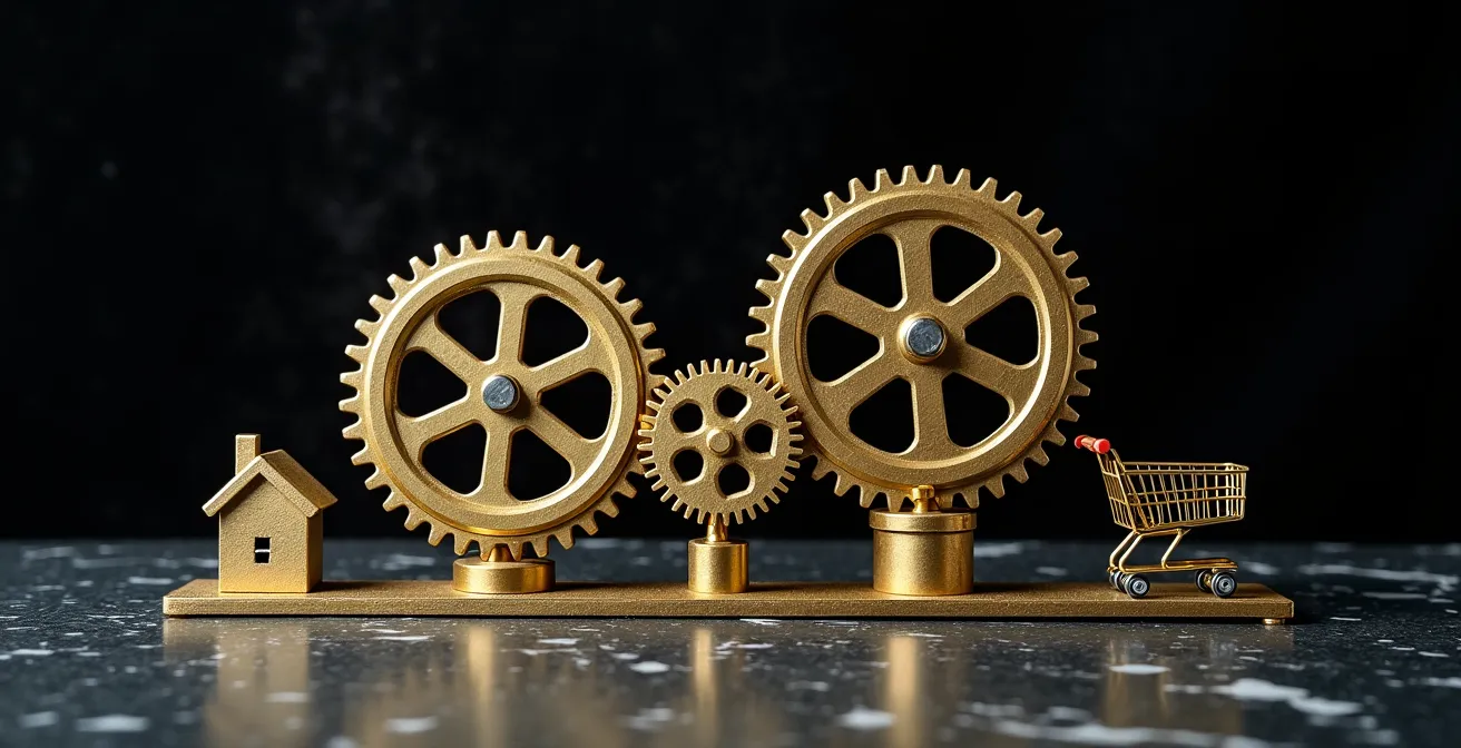 Visualización del mecanismo de transmisión de tipos de interés del BCE y la Fed hacia la economía real