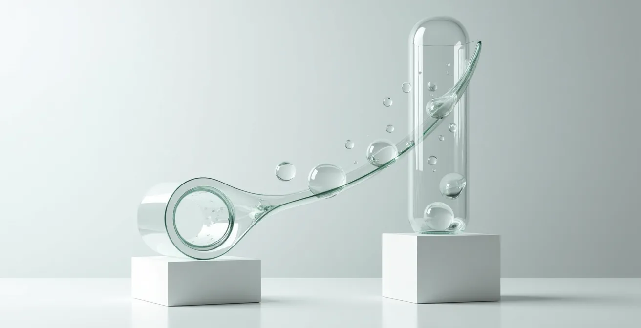 Visualización comparativa de dos fondos con diferentes ratios de Sharpe