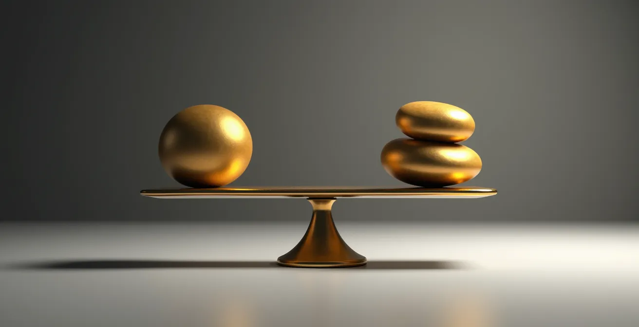 Comparación visual entre venta normal y venta urgente de activos mostrando diferencias de precio