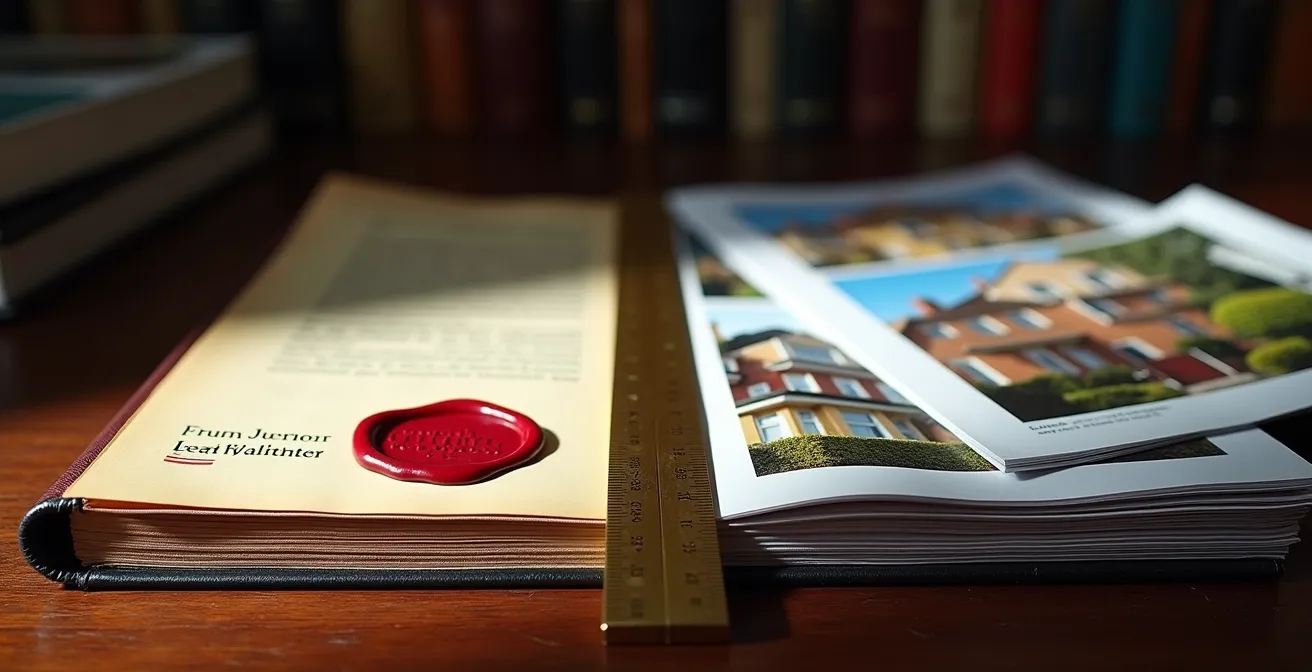 Comparación visual entre documento oficial de tasación y valoración comercial inmobiliaria