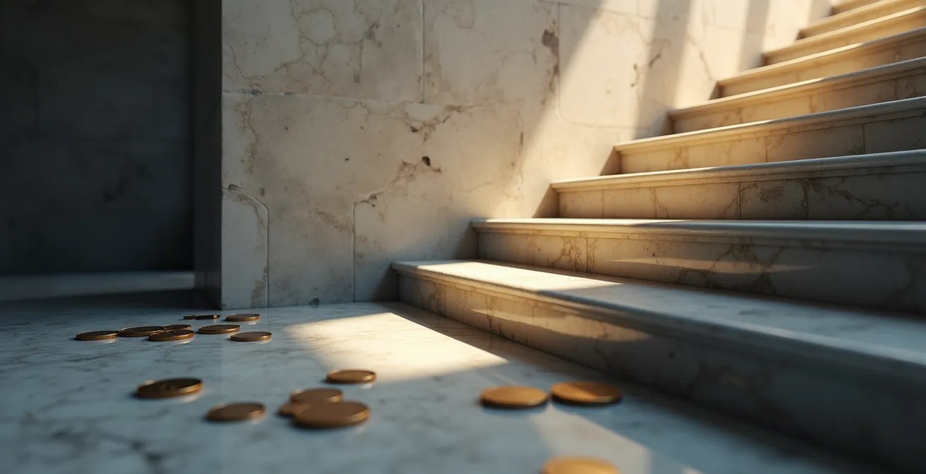 Representación visual de la jerarquía de pagos en caso de quiebra empresarial en España